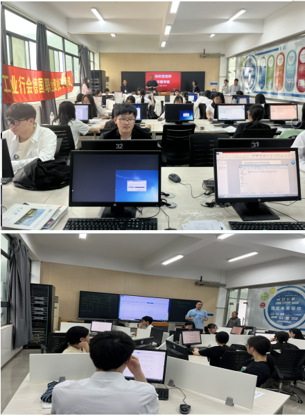 学校举行首届中德商务管理师中期考核