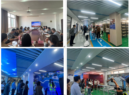 吴中中专李建红一行来物流管理学院调研交流